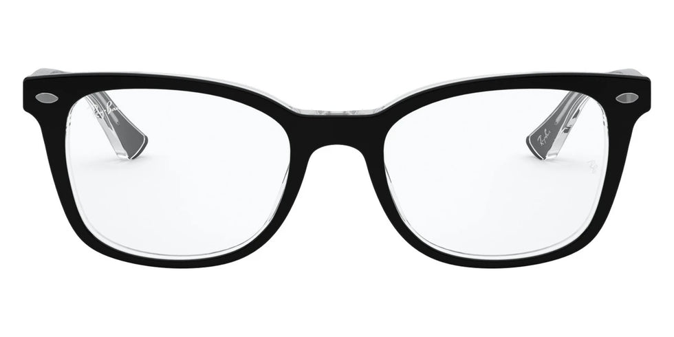 Ray-Ban RX5285 2034 53 - Black On Transparent