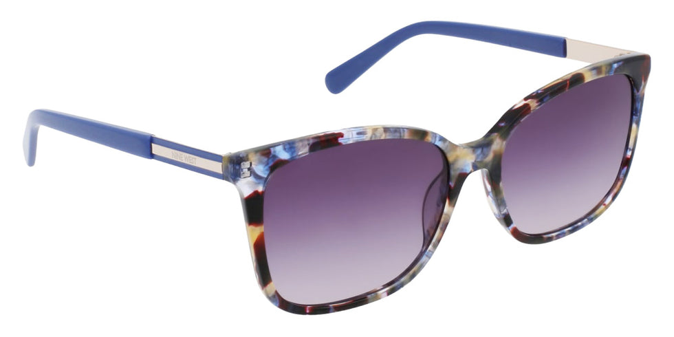 Nine West NW644S 428 55 - Blue Pearlized Tortoise #id:aanw644s428_s:100135