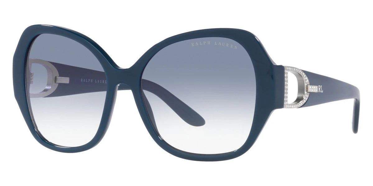 RALPH LAUREN RL8202B 546519 57 - Shiny Navy Blue / Gradient Blue/Clear