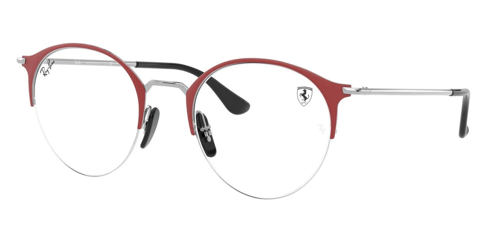 Ray-Ban RX3578VM F045 48 - Matte Red Ferrari On Silver