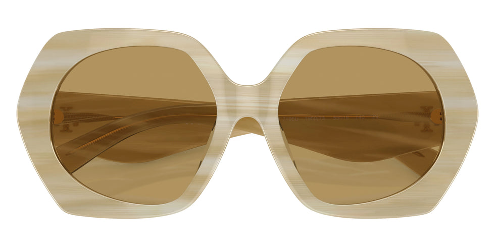 Tory Burch TY7195U 195073 55 - Ivory Horn / Brown