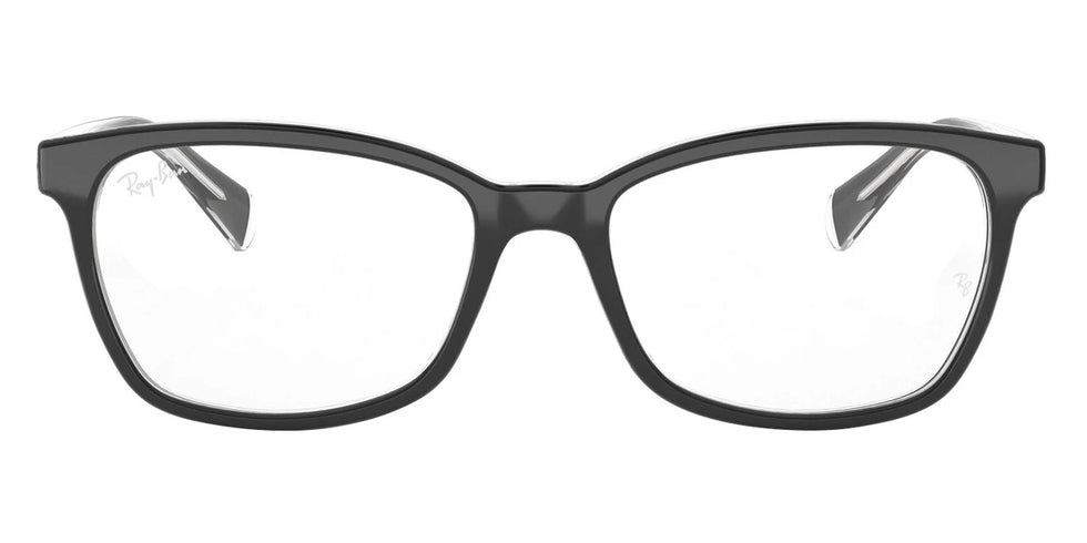 Ray-Ban RX5362 2034 52 - Black On Transparent