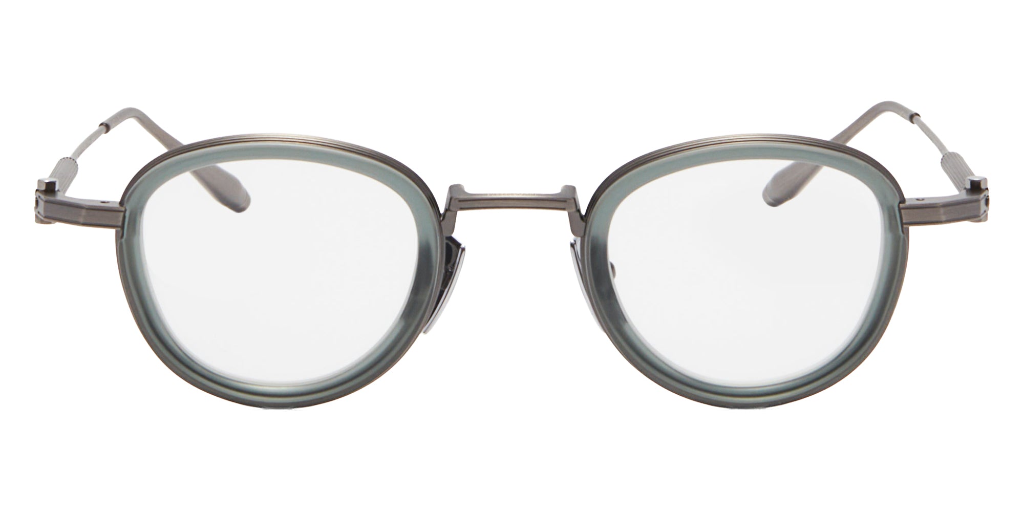 Akoni Agile 416B 41 - Matte Antiqued Silver/Matte Crystal Blue Gray #id:akoagile416b_s:104100