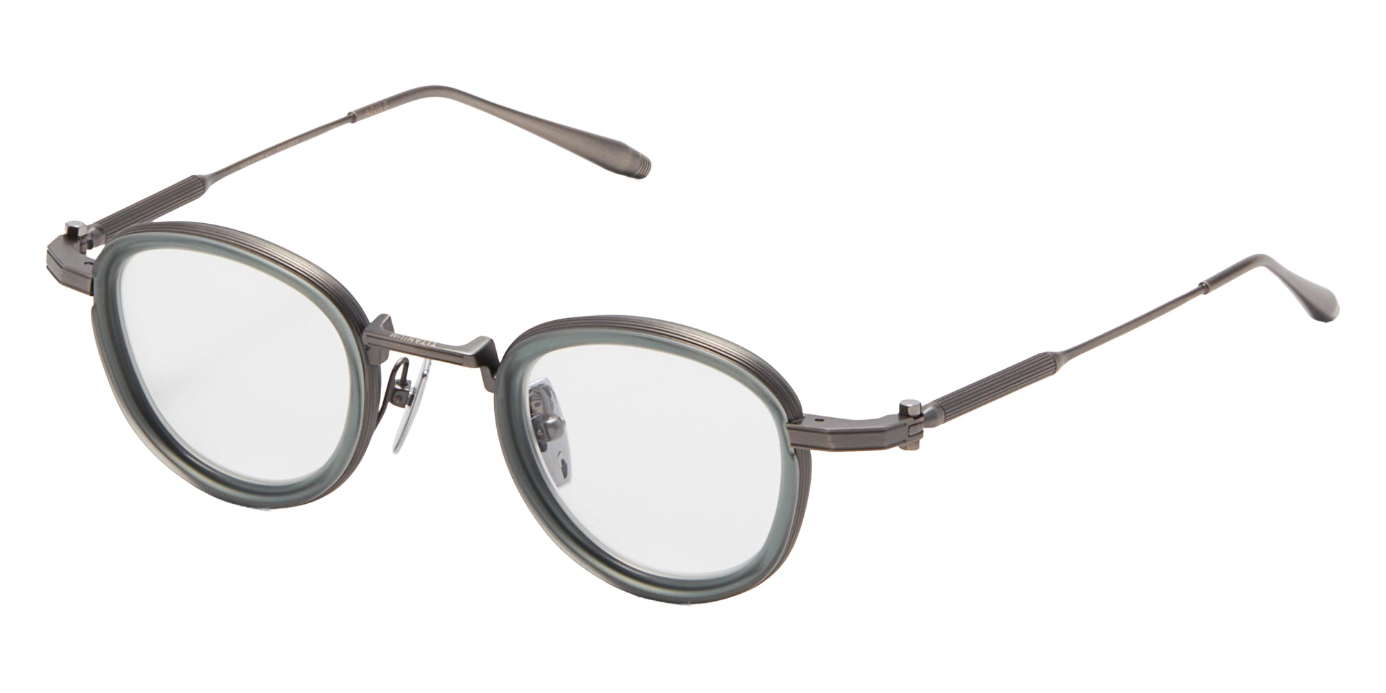 Akoni Agile 416B 41 - Matte Antiqued Silver/Matte Crystal Blue Gray #id:akoagile416b_s:104105