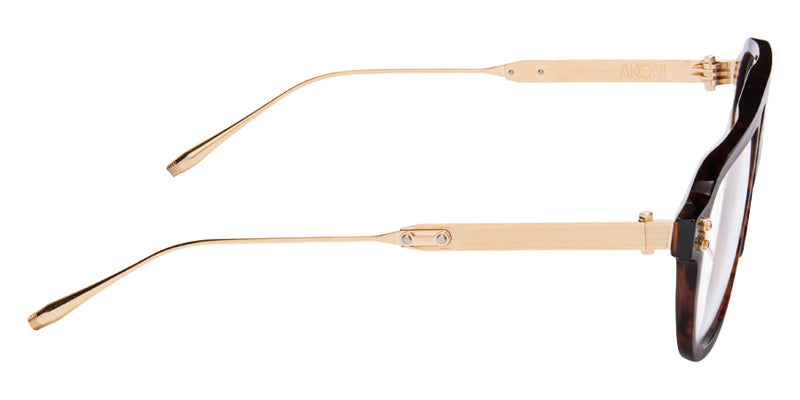 Akoni Argo 538B 55 - Havana/12k Gold #id:akoargo538b_s:102110