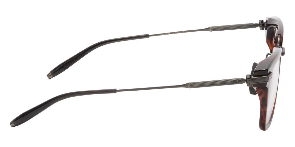 Akoni Compton 542C 51 - Dark Havana/Antiqued Pewter/Crystal Black #id:akocompton542c_s:100110