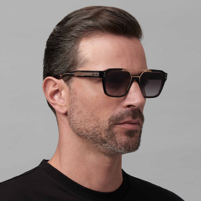 Akoni Discovery 509B 55 - Dark Gray Crystal/Black Palladium / Dark Gray to Light Gray AR #id:akodiscovery509b_s:100120