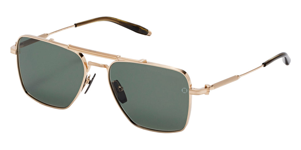 Akoni Eos 201A 57 - Brushed White Gold/Dark Tortoise / G-15 #id:akoeos201a_s:100105