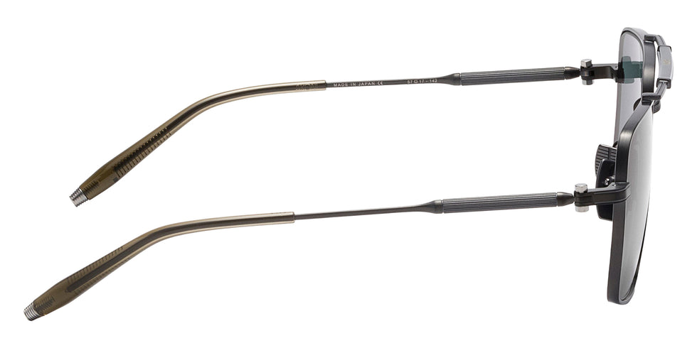 Akoni Eos 201C 57 - Brushed Black/Olive / Polarized G-15 #id:akoeos201c_s:104110