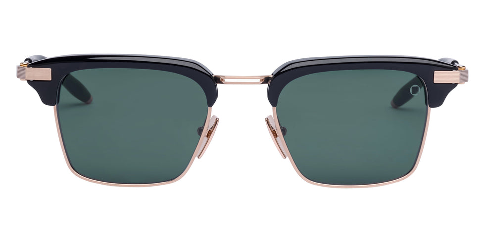 Akoni Euclid 526B 51 - Brushed 12k Gold/Black / Deep Emerald Green #id:akoeuclid526b_s:102100