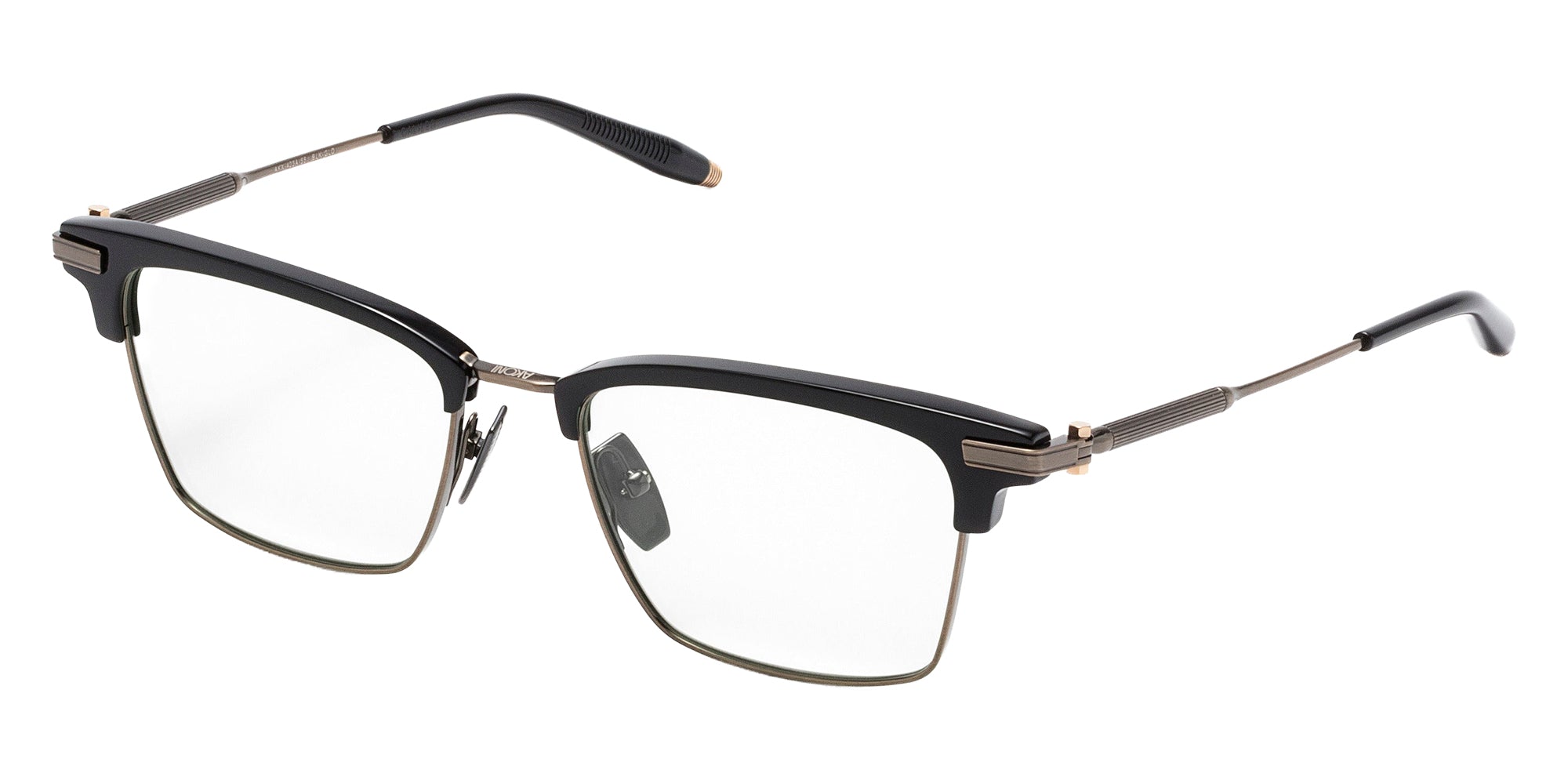 Akoni Galileo 403A 52 - Black/Antiqued White Gold #id:akogalileo403a_s:100105