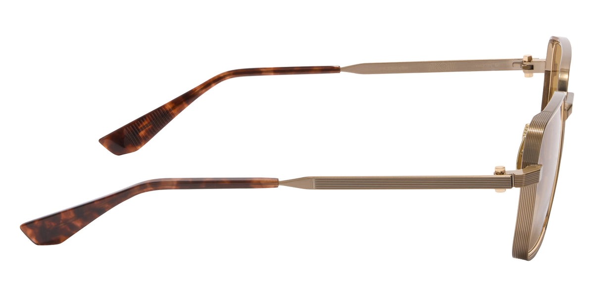 Akoni Giano-Two 548C 50 - Antique 12k Gold with 12k Gold/Havana / Senape #id:akogianotwo548c_s:100110