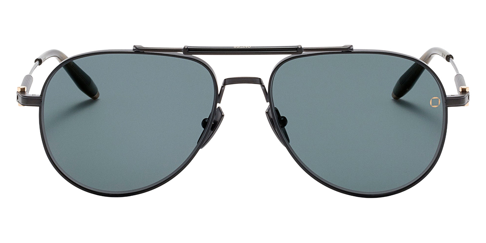 Akoni Hydra 202C 59 - Brushed Black/Olive / Polarized G-15 #id:akohydra202c_s:102100