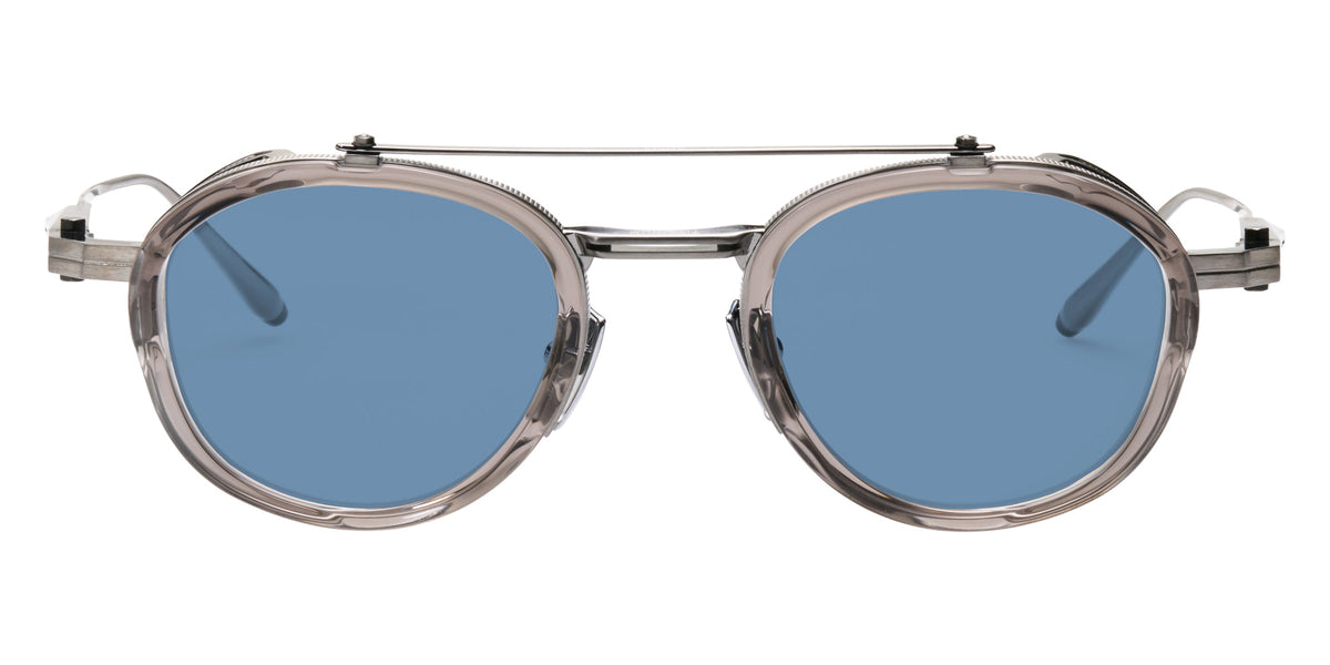 Akoni Infinity 512B 46 - Brushed Black Palladium with Black Rhodium/Crystal Gray / Dusty Blue AR #id:akoinfinity512b_s:104100