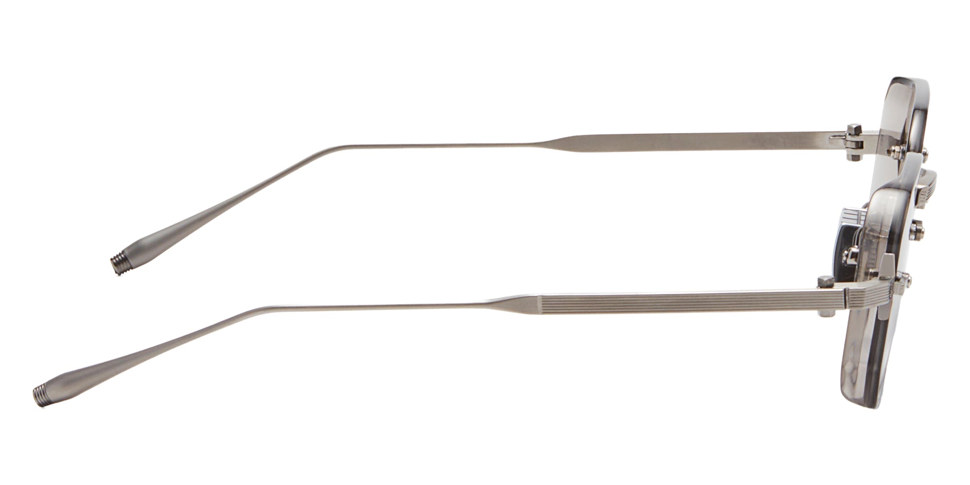 Akoni Juno-Two 307C 47 - Brushed Black Palladium/Dark Gray Crystal / Dark Gray to Olive #id:akojunotwo307c_s:100110