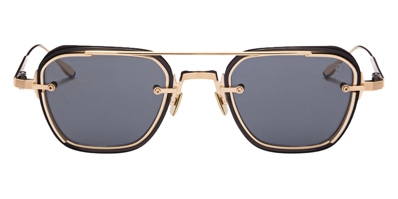 Akoni Jura 537A 49 - 12k Gold/Crystal Black / Dark Gray #id:akojura537a_s:100100