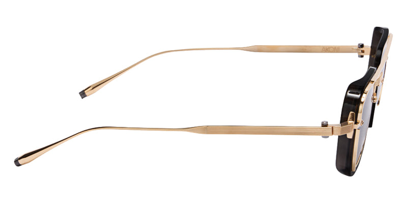 Akoni Jura 537A 49 - 12k Gold/Crystal Black / Dark Gray #id:akojura537a_s:100110