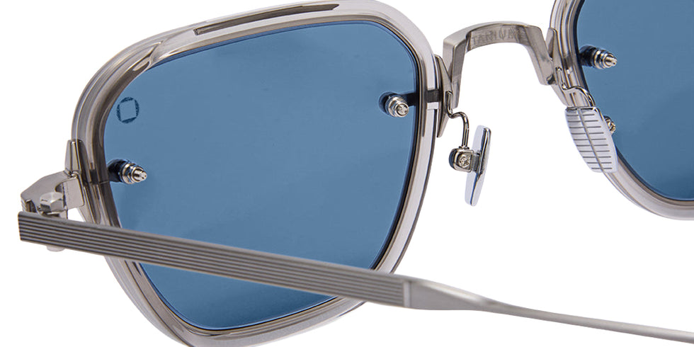 Akoni Jura 537B 49 - Shiny Silver/Crystal Gray / Dusty Blue #id:akojura537b_s:102115