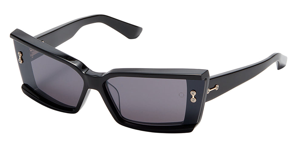 Akoni Lynx 107A 69 - Solid Black / Dark Gray/Black Flash Mirrored #id:akolynx107a_s:102105