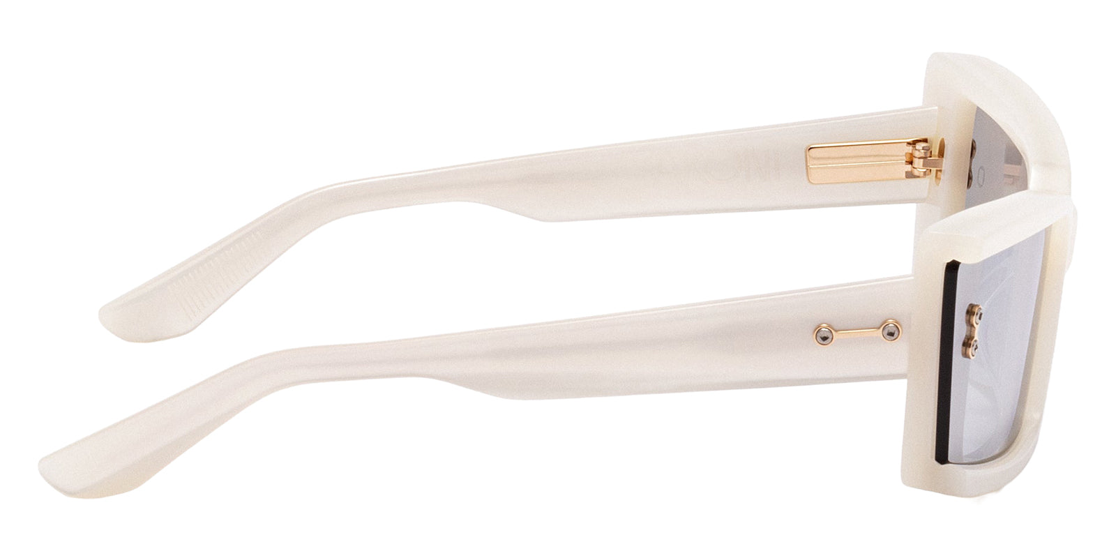 Akoni Lynx 107B 69 - Cloudy White / Medium Gray/Silver Flash Mirrored #id:akolynx107b_s:100110