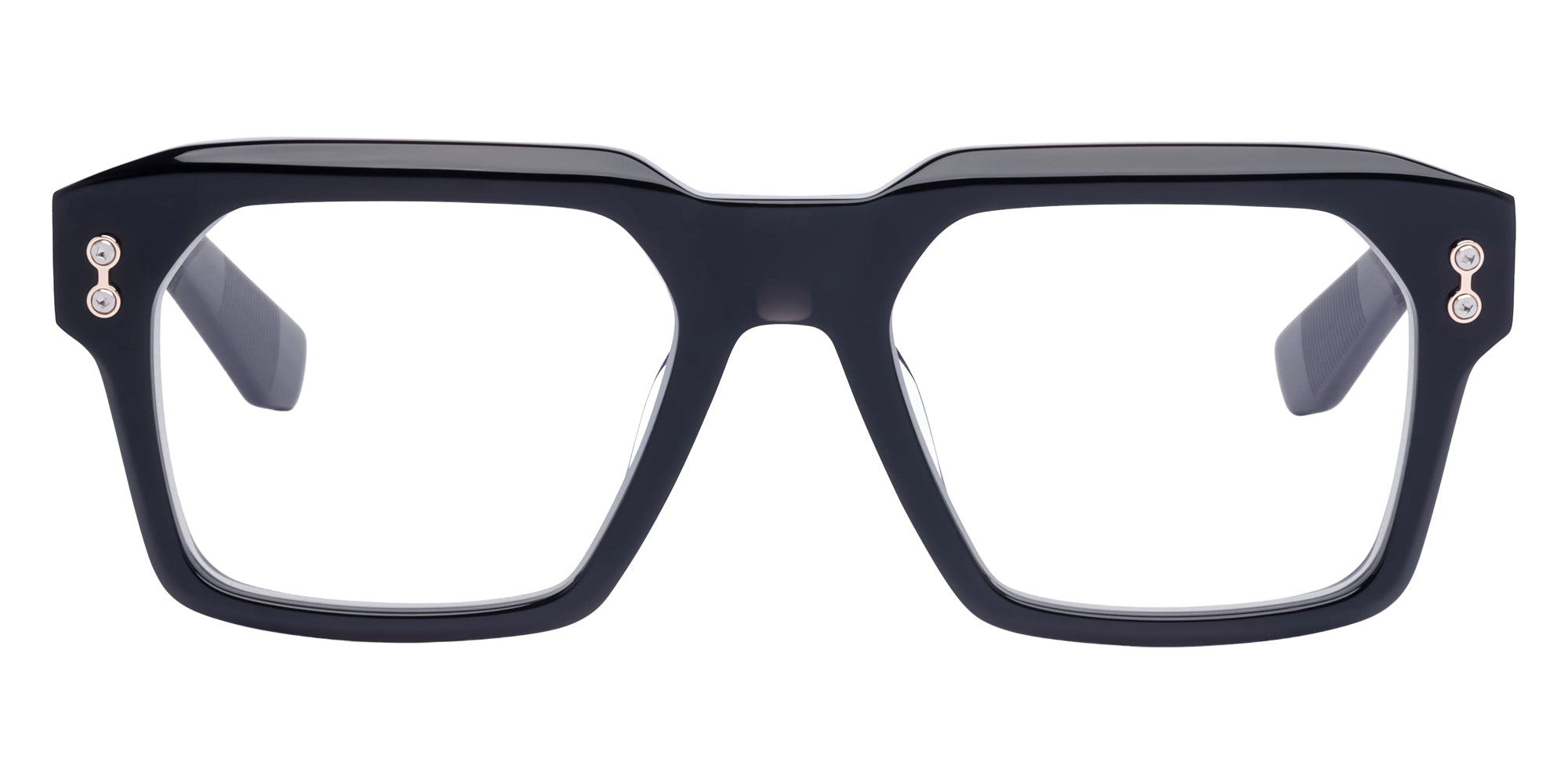 Akoni Pegasus 528A 54 - Crystal Black/12k Gold #id:akopegasus528a_s:100100