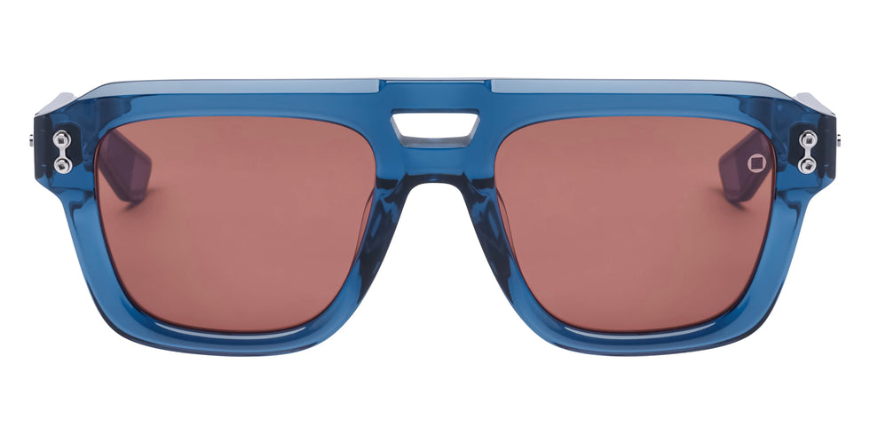 Akoni Perseus 531C 54 - Crystal Blue/Black Palladium / Brandy-Brown #id:akoperseus531c_s:100100