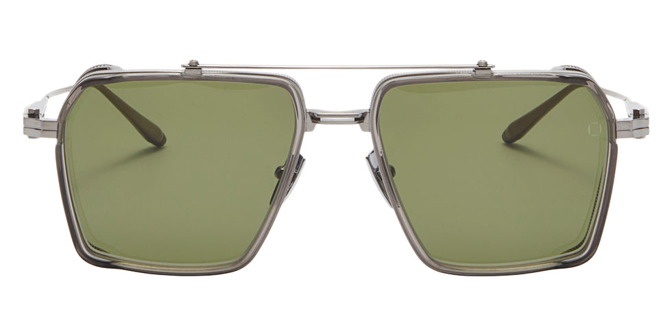 Akoni Tiros 510B 58 - Brushed Black Palladium/Dark Gray Crystal / Dark Olive #id:akotiros510b_s:102100