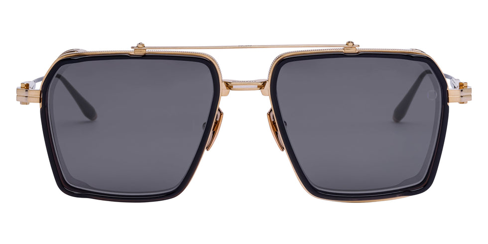 Akoni Tiros 510E 58 - Bushed 12k Gold/Crystal Black / Dark Gray AR #id:akotiros510e_s:100100