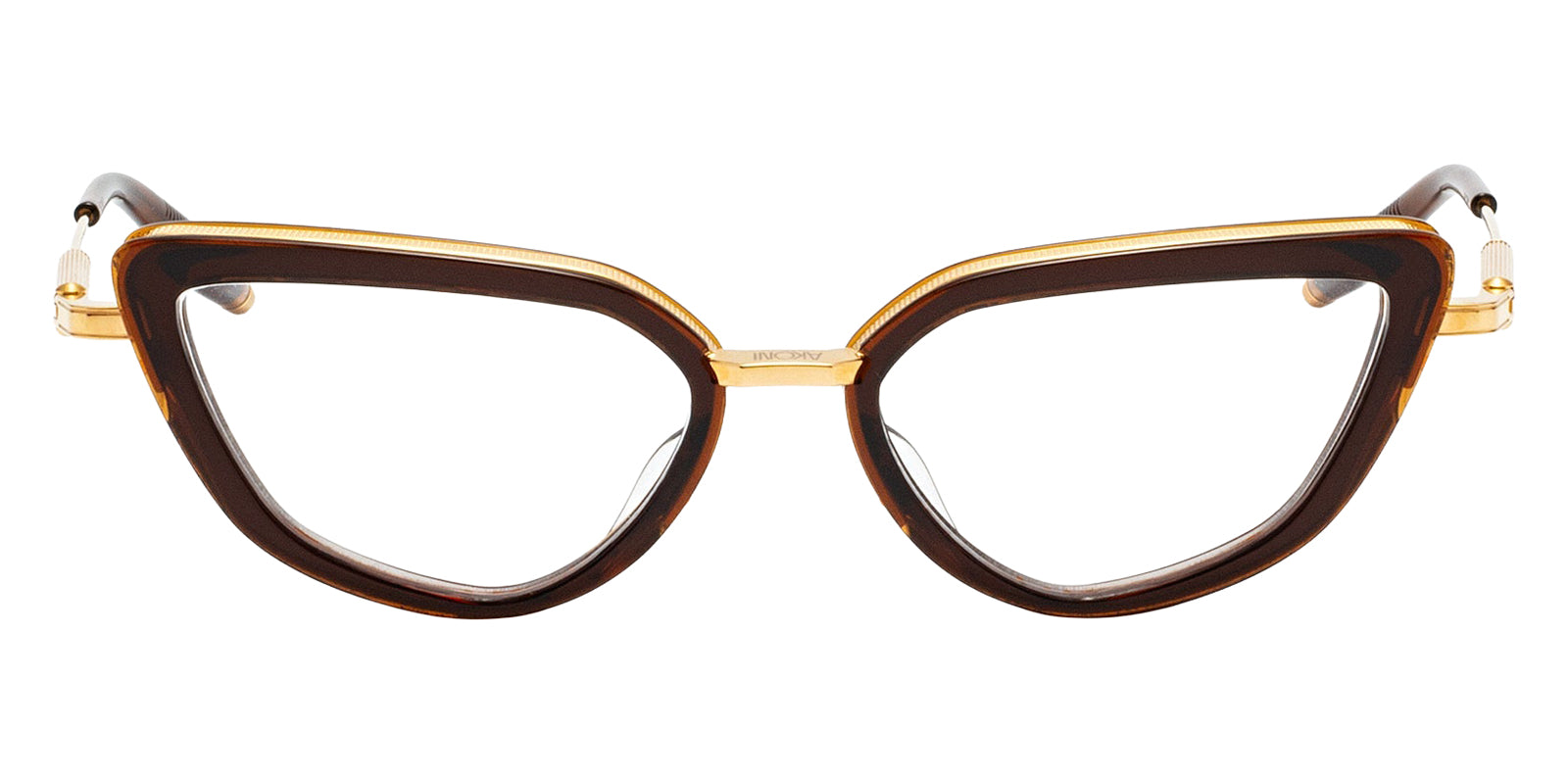 Akoni Venus 414C 52 - Brown Crystal/Gold #id:akovenus414c_s:104100