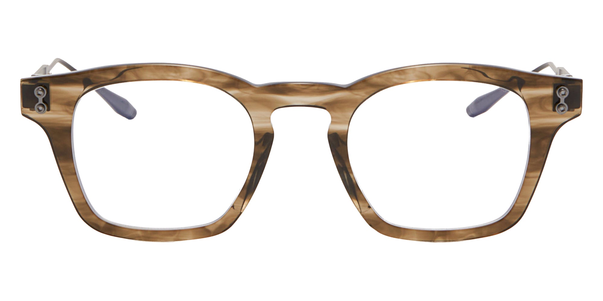 Akoni Wise 418C 45 - Green Tortoise Swirl/Black Iron #id:akowise418c_s:100100