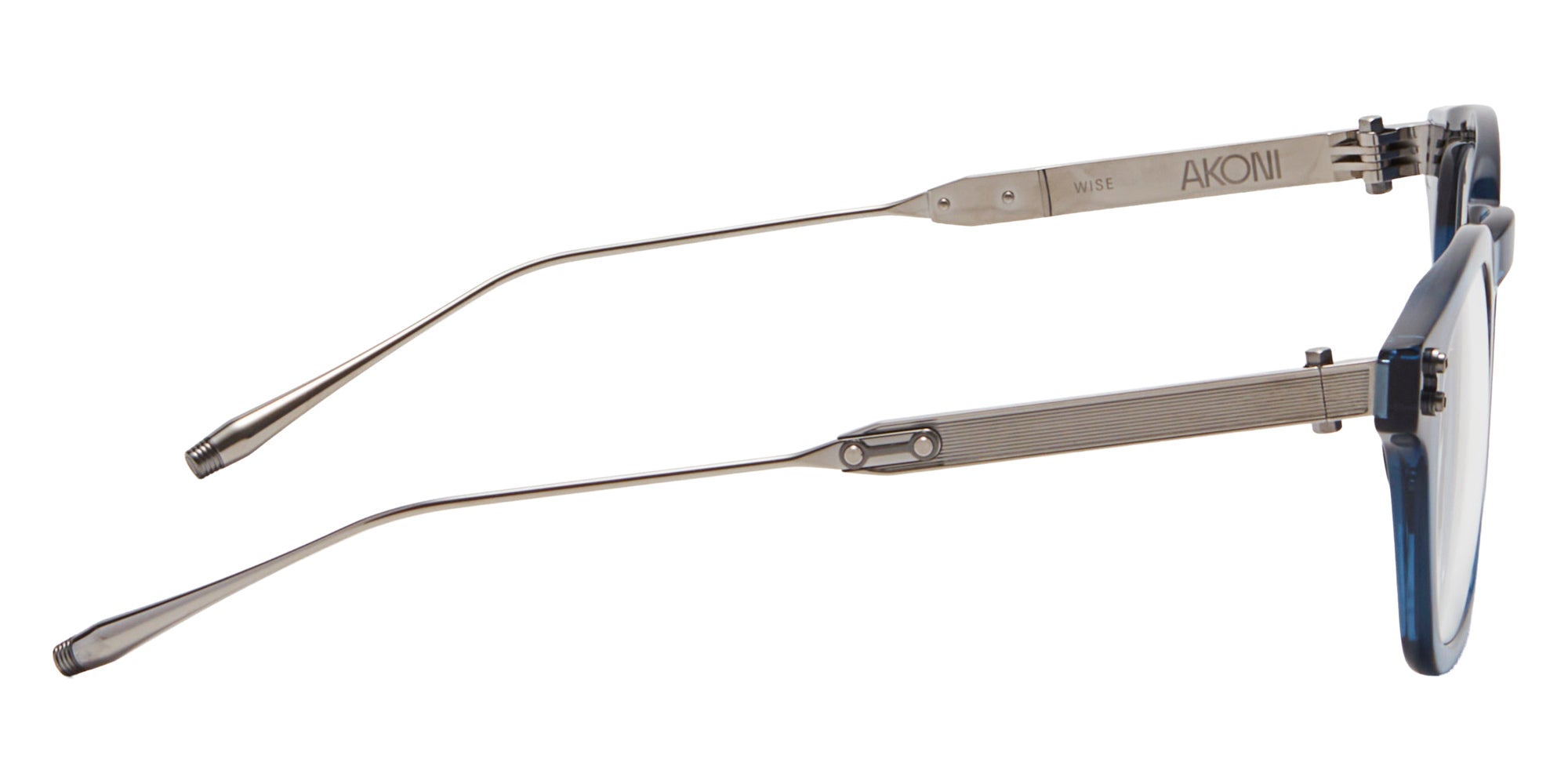 Akoni Wise AF 418D 45 - Crystal Blue/Black Palladium #id:akowiseaf418d_s:104110