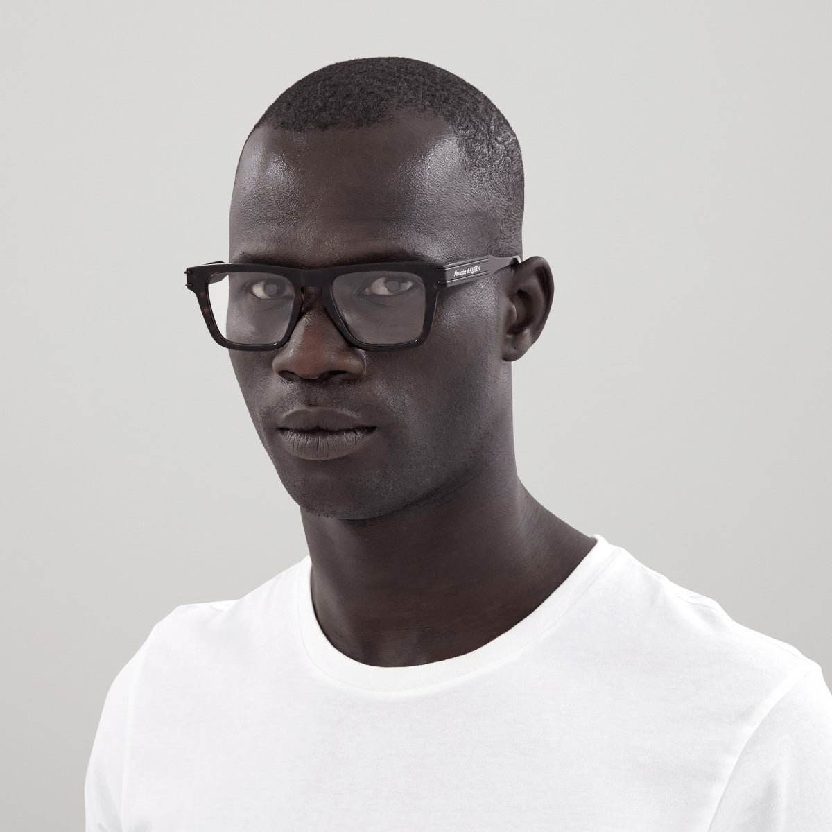 Alexander McQueen AM0400O 002 52 - Havana #id:am0400o002_s:100115