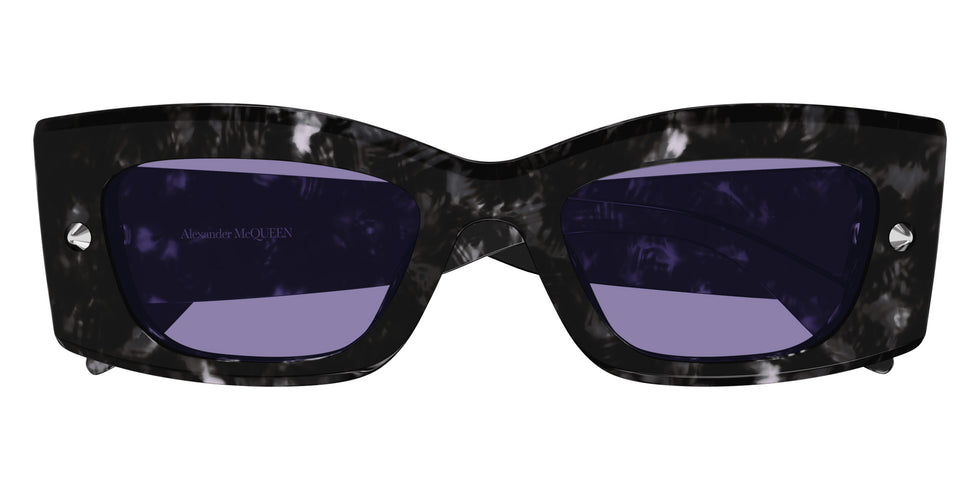 Alexander McQueen AM0426S 003 51 - Havana / Violet #id:am0426s003_s:102100