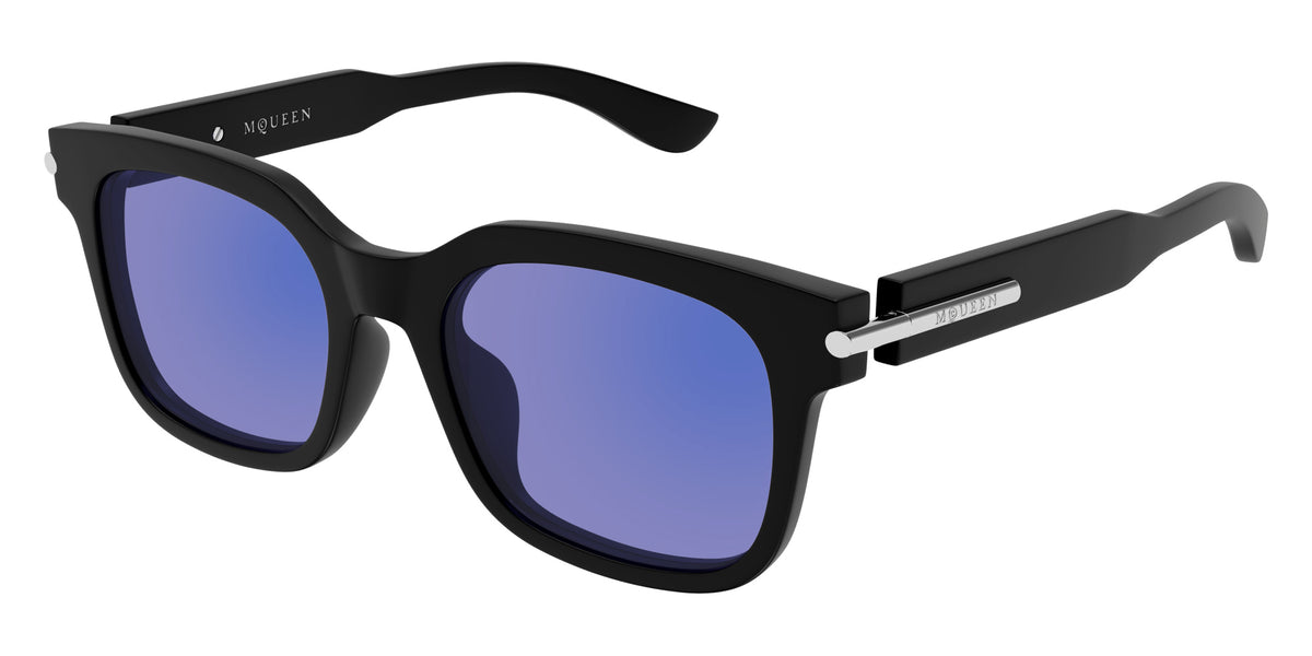 Alexander McQueen AM0496SA 005 54 - Black / Blue Flash #id:am0496sa005_s:102105