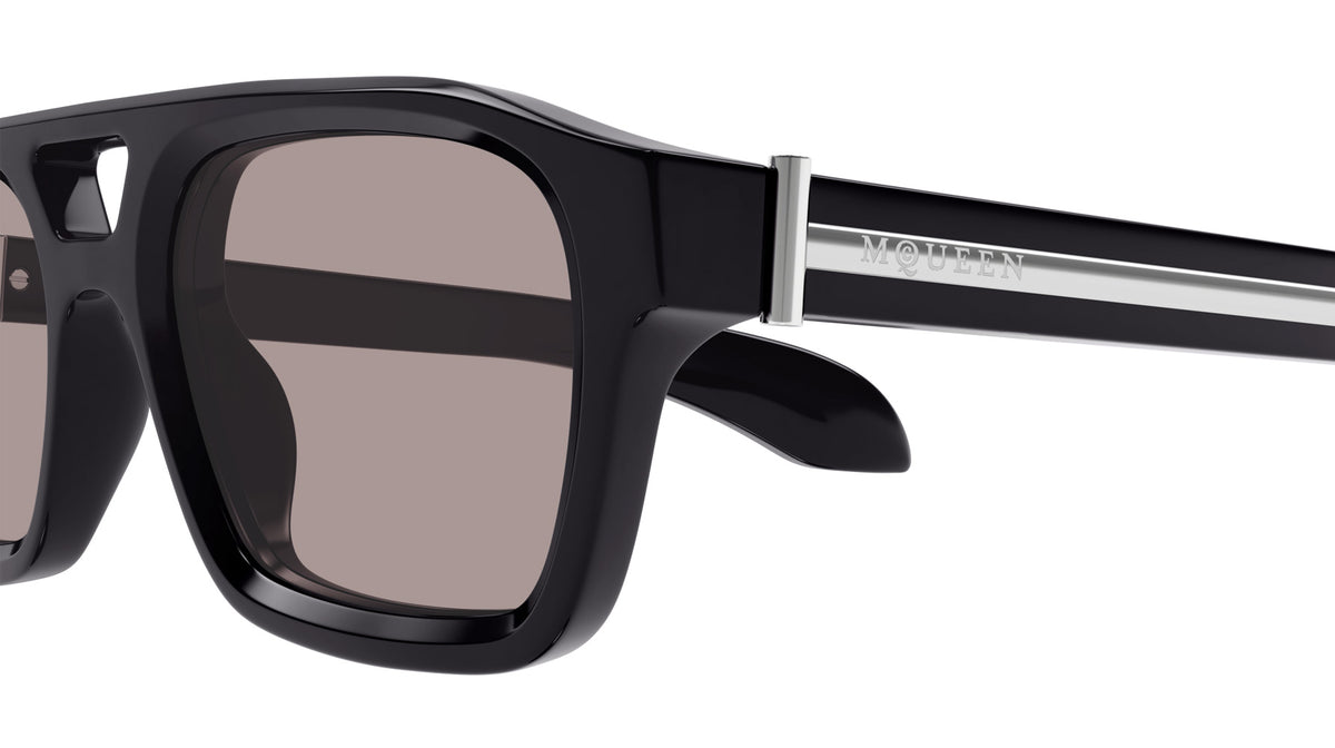 Alexander McQueen AM0505S 004 52 - Violet / Brown #id:am0505s004_s:100110