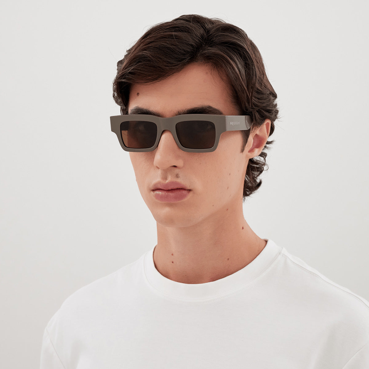 Alexander McQueen AM0508S 003 50 - Brown / Brown #id:am0508s003_s:100115