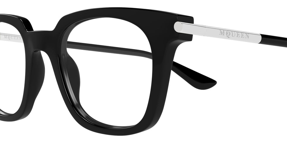 Alexander McQueen AM0521O 001 48 - Black/Silver #id:am0521o001_s:100110