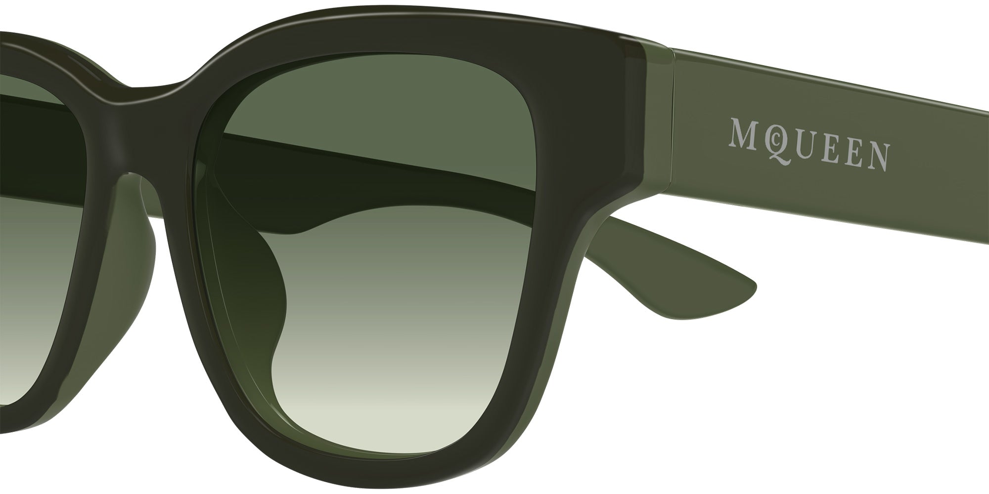 Alexander McQueen AM0528SA 004 54 - Green / Green Gradient Double #id:am0528sa004_s:102110