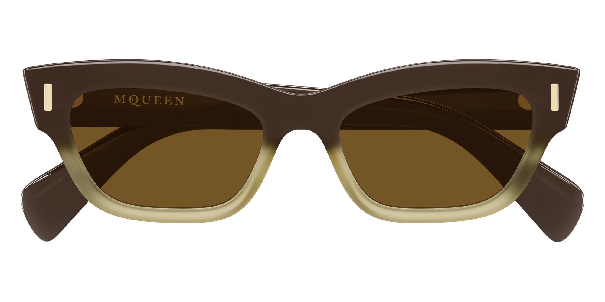 Alexander McQueen AM0548S 004 52 - Brown / Brown #id:am0548s004_s:102100