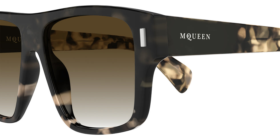 Alexander McQueen AM0550S 002 55 - Havana / Brown Gradient #id:am0550s002_s:100110
