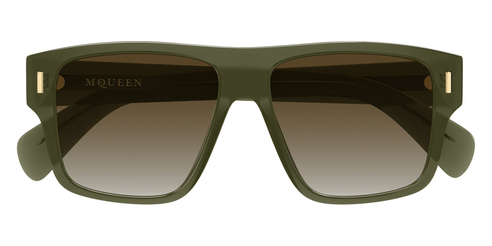 Alexander McQueen AM0550S 003 55 - Green / Brown Gradient #id:am0550s003_s:102100
