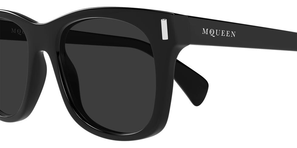 Alexander McQueen AM0551S 001 52 - Black / Gray #id:am0551s001_s:100110