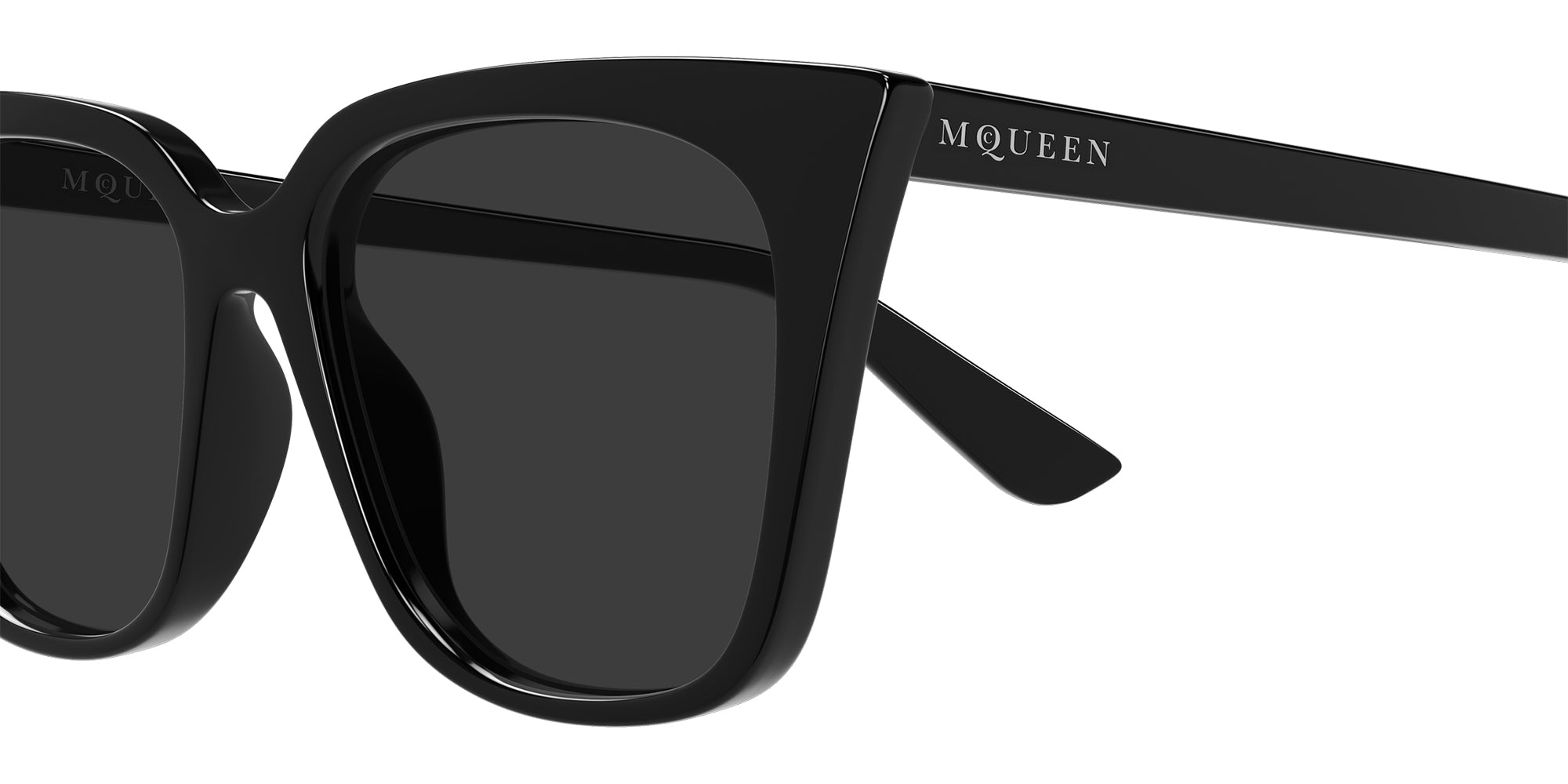 Alexander McQueen AM0556S 001 53 - Black / Gray #id:am0556s001_s:100110