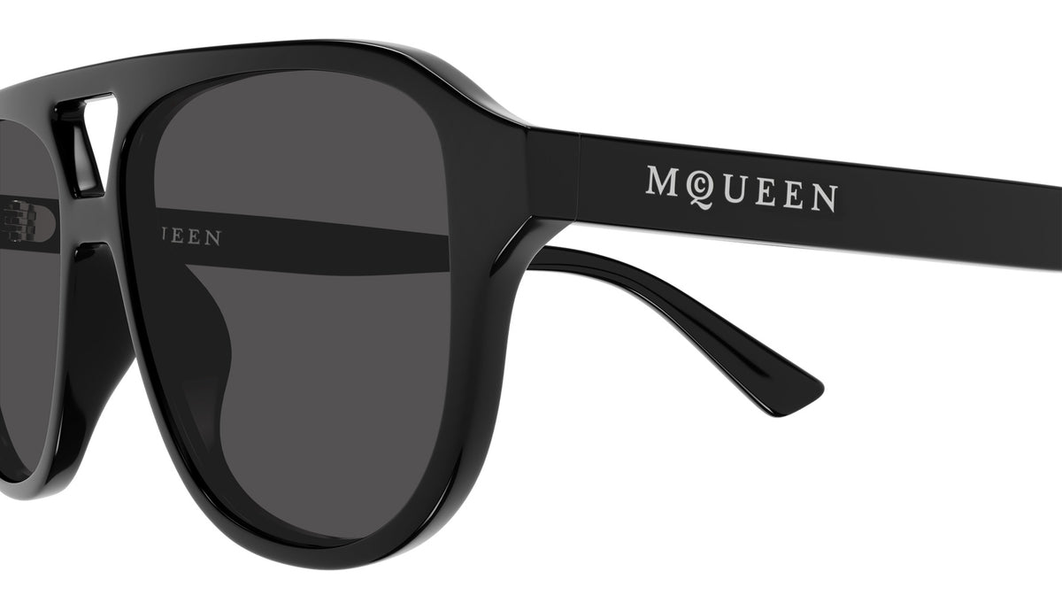 Alexander McQueen AM0573S 001 54 - Black / Gray #id:am0573s001_s:100110