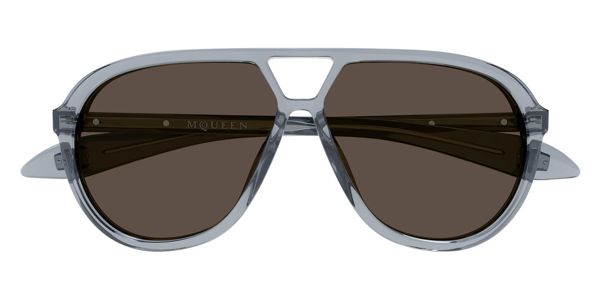 Alexander McQueen AM0586S 004 59 - Gray / Brown #id:am0586s004_s:102100