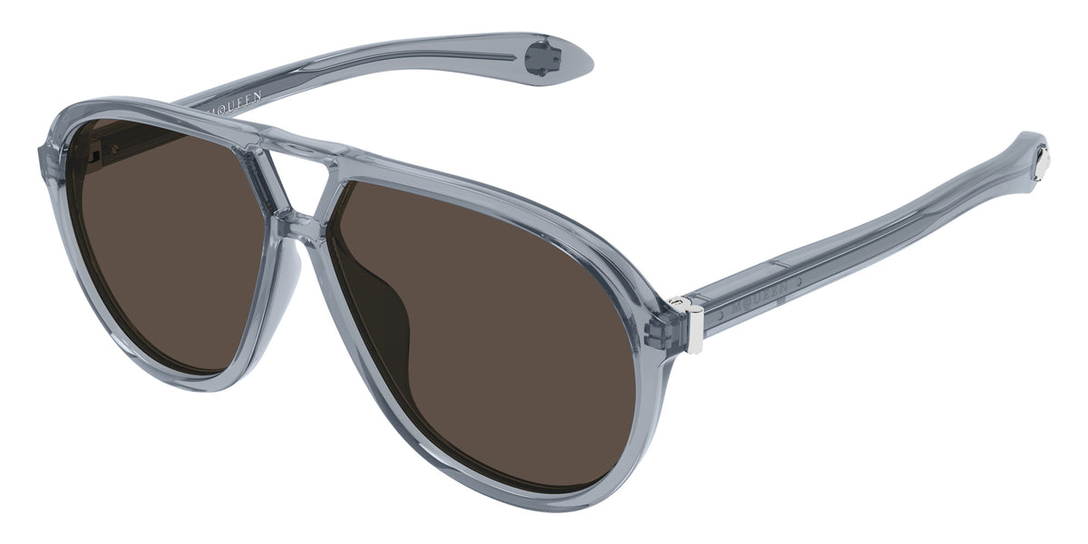 Alexander McQueen AM0586S 004 59 - Gray / Brown #id:am0586s004_s:102105