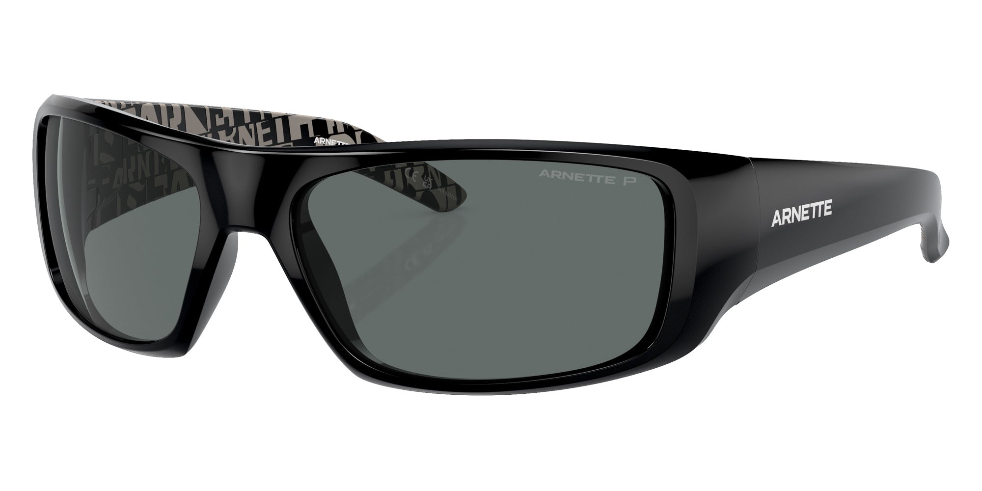 ARNETTE AN4182 Hot Shot 214981 62 - Shiny Black / Polarized Dark Gray #id:an4182214981_s:100105