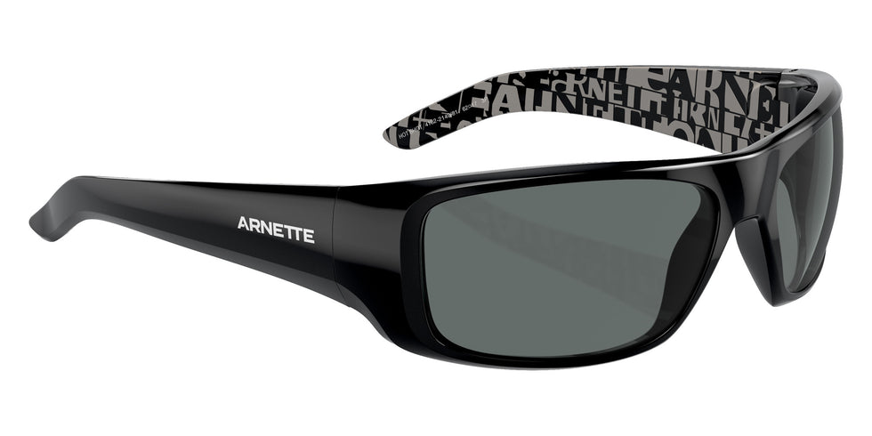ARNETTE AN4182 Hot Shot 214981 62 - Shiny Black / Polarized Dark Gray #id:an4182214981_s:100120