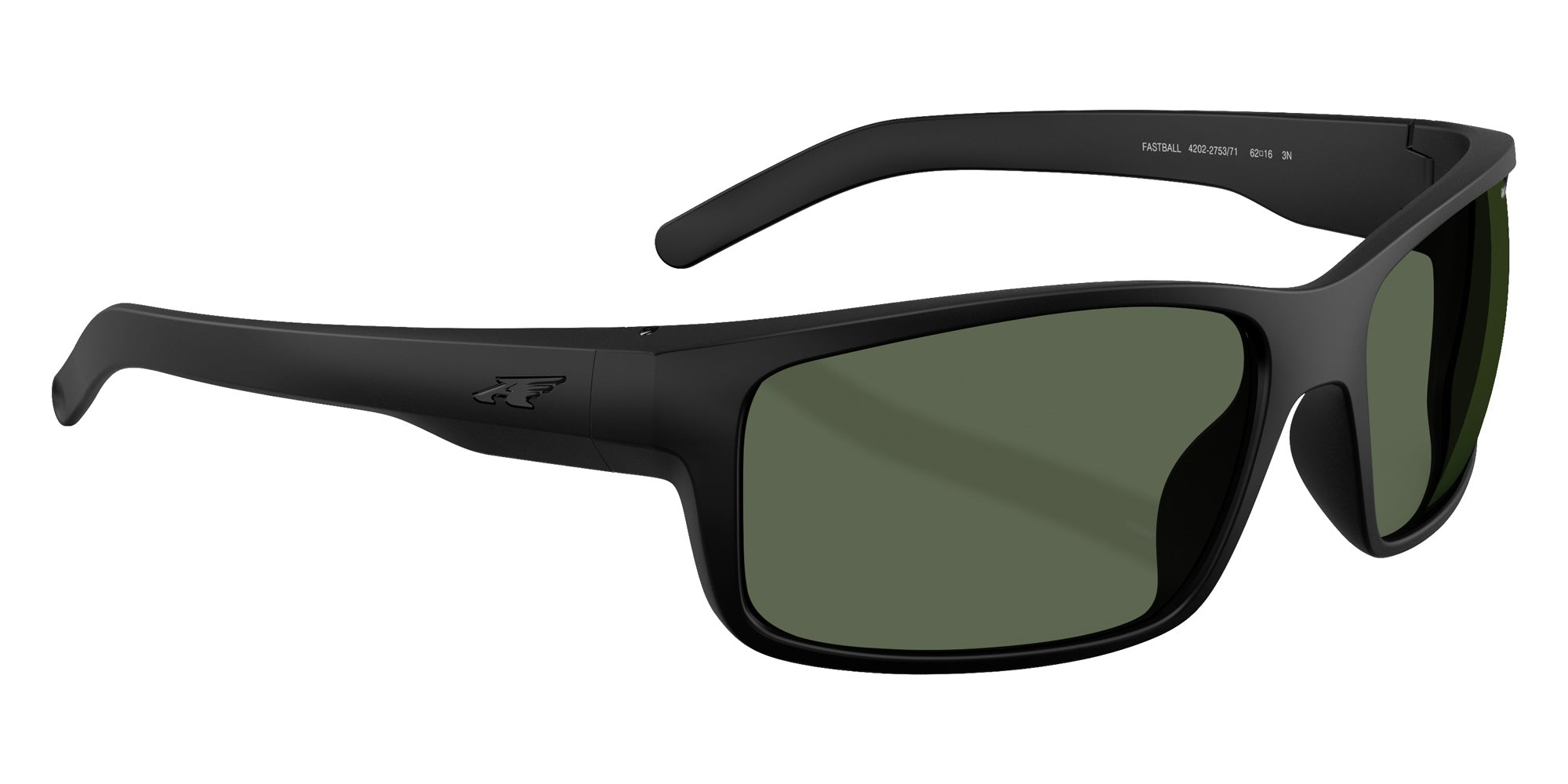 ARNETTE AN4202 Fastball 275371 62 - Matte Black / Dark Green #id:an4202275371_s:100120