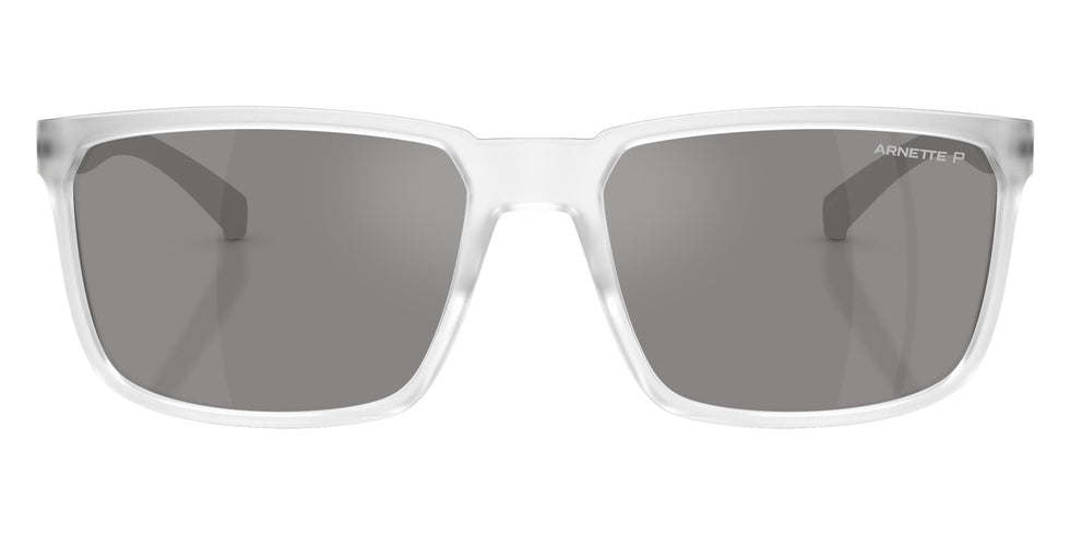 ARNETTE AN4251 Stripe 2761Z3 58 - Matte Crystal / Gray Mirrored Silver 80 Polarized #id:an42512761z3_s:100100